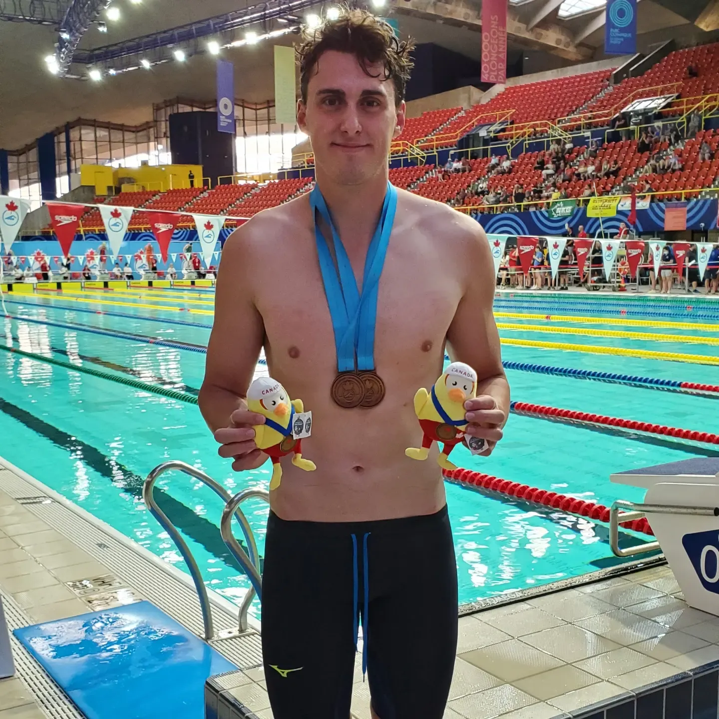 Luca with National Medals